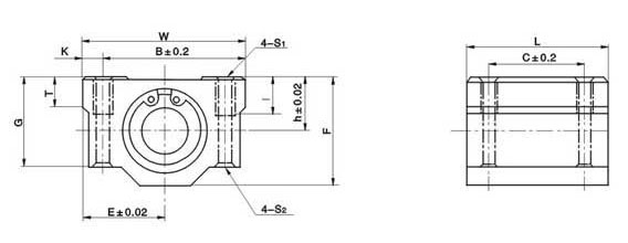 Linear Bearing Slide Unit - 10mm SC10UU rc truck diagram 