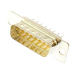 D Type Connector PCB Plug 15W
